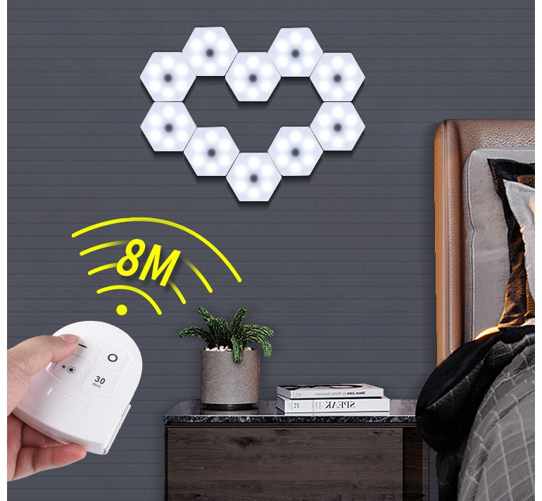 Wireless remote control pat light