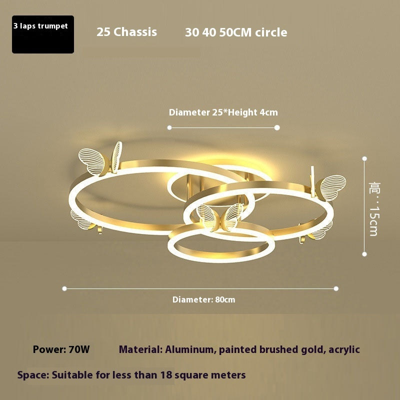 Butterfly Ceiling Lamp Eye Protection