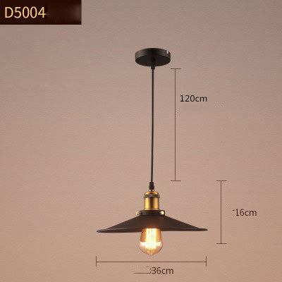 Vintage Iron Chandelier Shopping Mall Restaurant Black