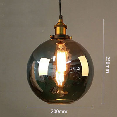 Nordic Minimalist Glass Pendant Chandelier