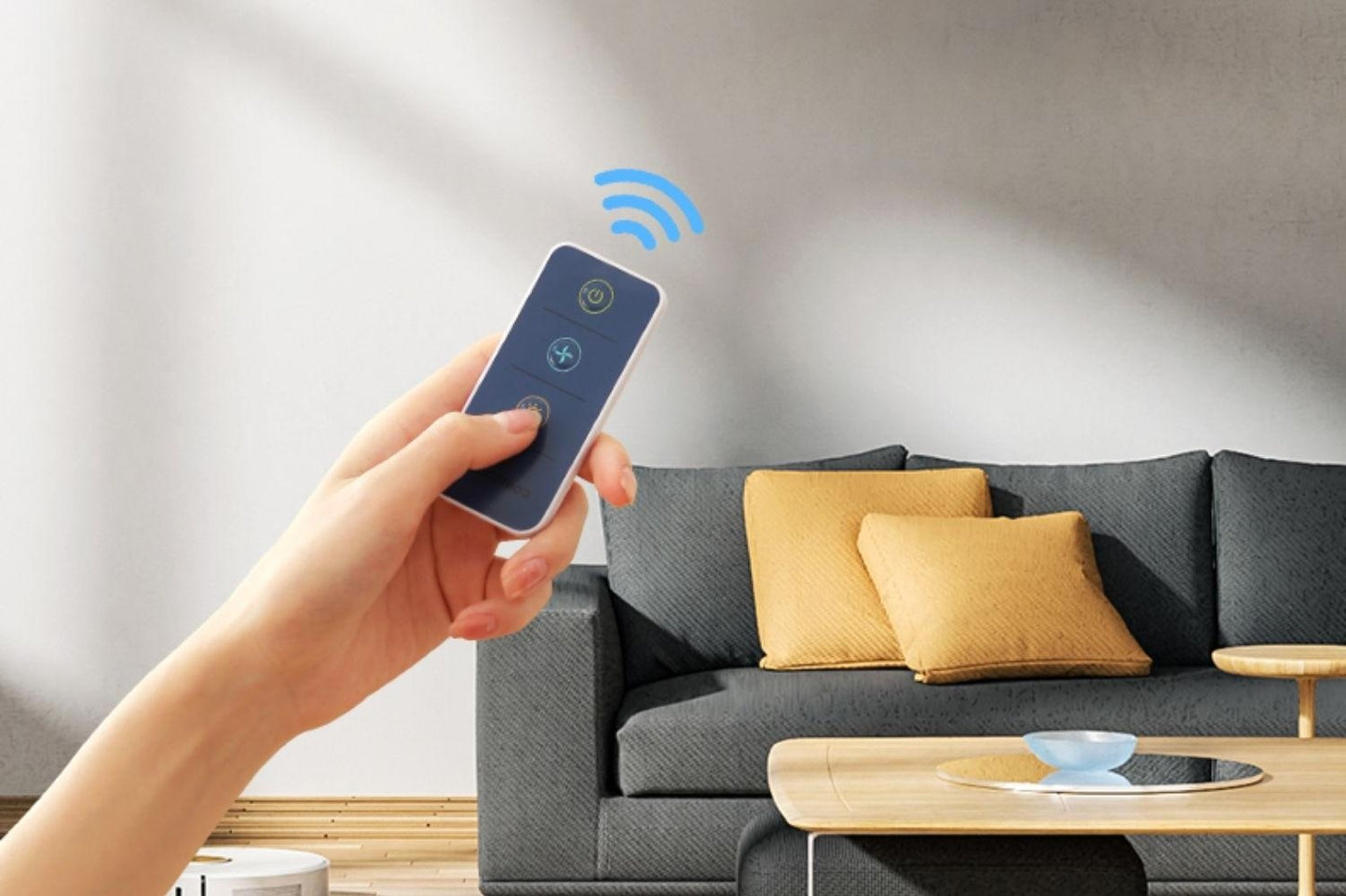 Small Electric Fan Camping Outdoor Tent Ultra-quiet Night Light