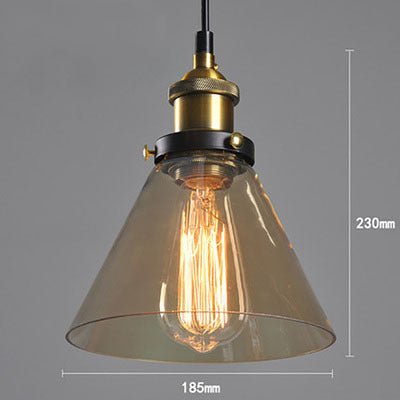 Nordic Minimalist Glass Pendant Chandelier