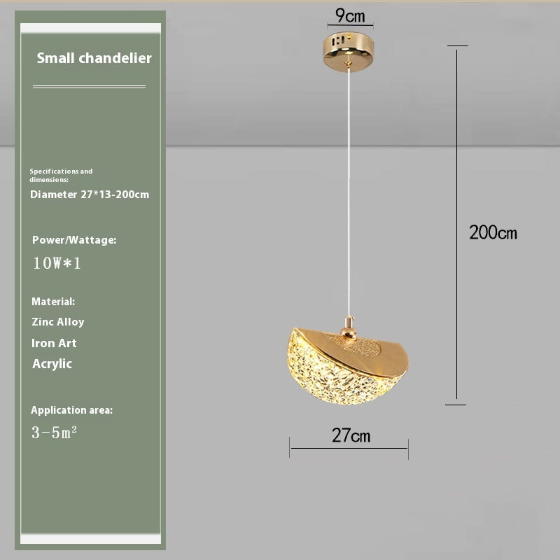 Bedroom Bedside Lamp Minimalist Small Droplight