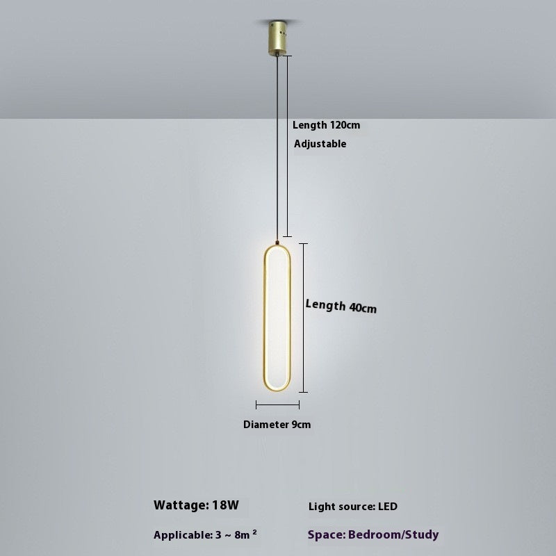 Bedroom Bedside Chandelier Living Room Wall Lamp