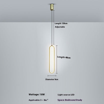 Bedroom Bedside Chandelier Living Room Wall Lamp