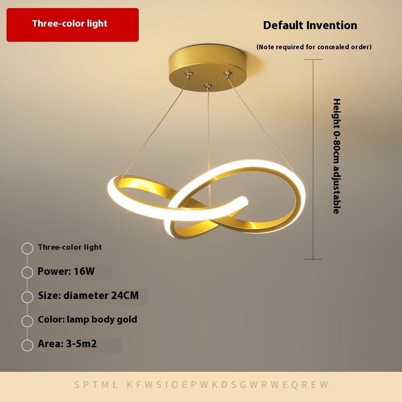 LED Loop Pendant Light Modern Minimalist
