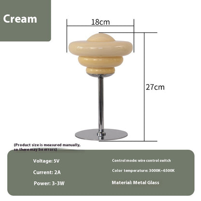 Mid-ancient Bedside Desk Conch Table Lamp