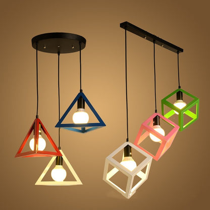 Three Head Modern Simple Pendant Lamp