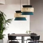 Rattan Woven Pendant Light - Hand-Woven Design