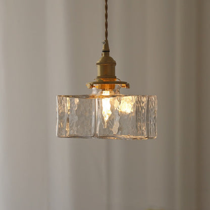Japanese Retro Glass Small Droplight Nordic