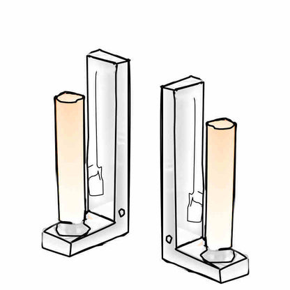 Long Charging Life Decorative Table Lamp Bookend