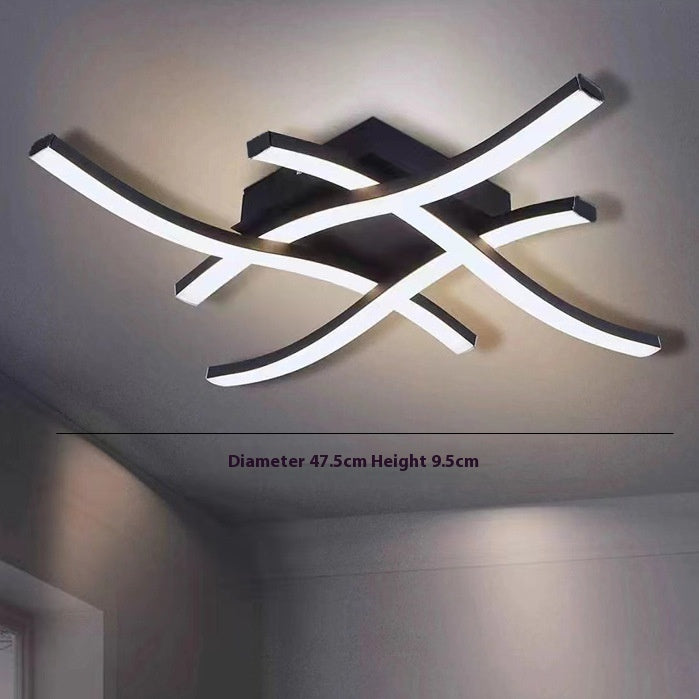 Modern Minimalist LED Ceiling Light Living Room Bedroom Creative Light