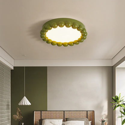 Nordic Cream Style Bedroom Light Ceiling Lamp Modern Silent Style