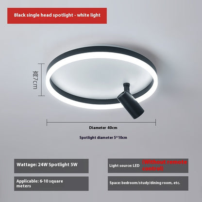 Bedroom Light Simple Modern Household Round Ceiling Lamp