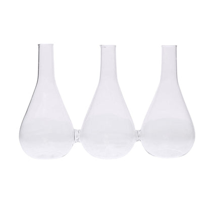 5" Clear Bud Crystal Glass Table Vase