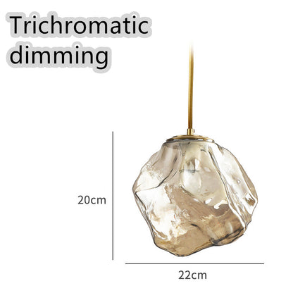 Minimalist Art Ice Cube Restaurant Chandelier Personality Creative