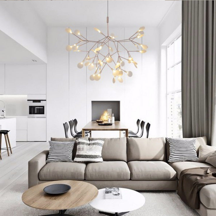 Home Nordic Creative Leafy Branch Chandelier