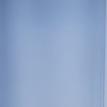 11" Blue And Clear Cylinder Crystal Glass Table Vase