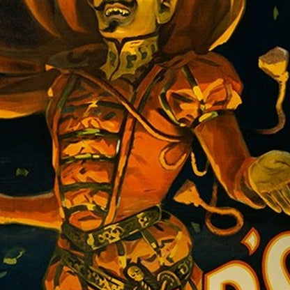 36" X 72" Keller's Wonders Vintage Magic Poster Wall Art