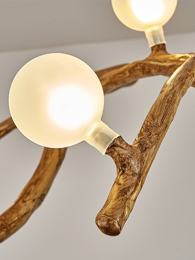 Zen Tree Branch Pendant Chandelier Wabi Sabi