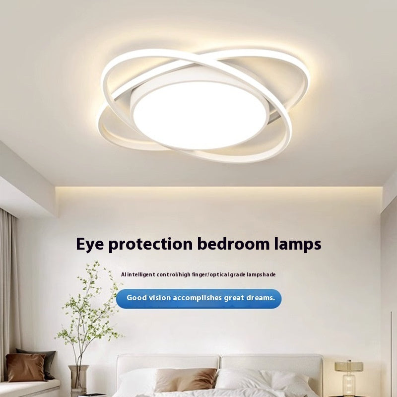 Master Bedroom Lamp New Simple Modern Atmosphere Living Room Ceiling Round Balcony