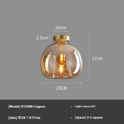 Living Room Simple Modern Creative Aisle Bedroom Art Ceiling Lamp