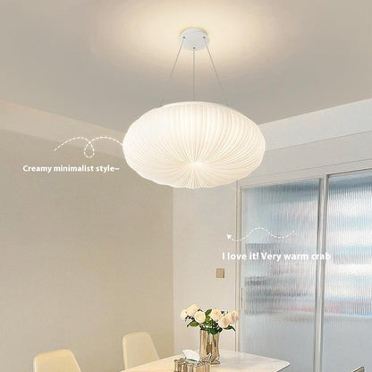 Bedroom Ceiling Lamp Modern Minimalist Nordic Cream Style Warm Creative Eye Protection
