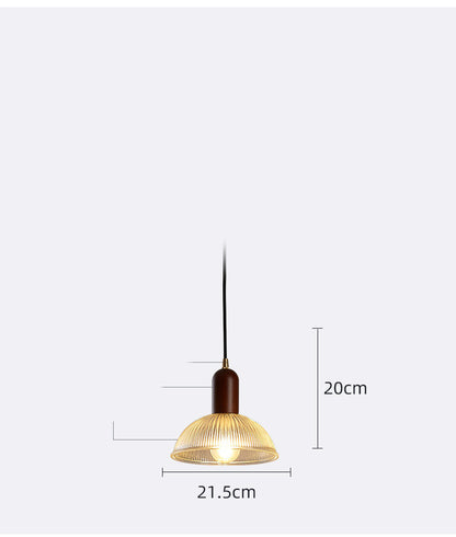 Home Balcony Dessert American Glass Chandelier