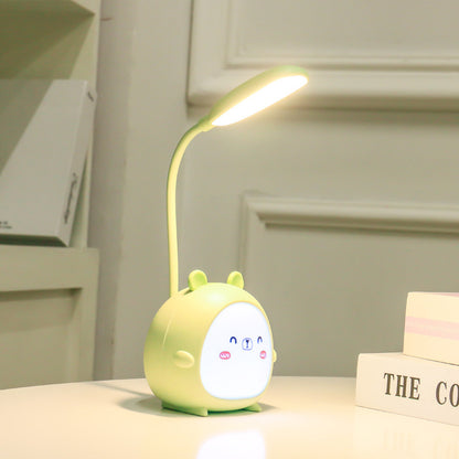 Cartoon Deer Cute Led Charging Eye Protection Student Bedroom Dormitory Folding Reading Lamp