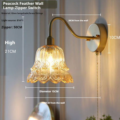 Japanese Artistic Flower Wall Lamp