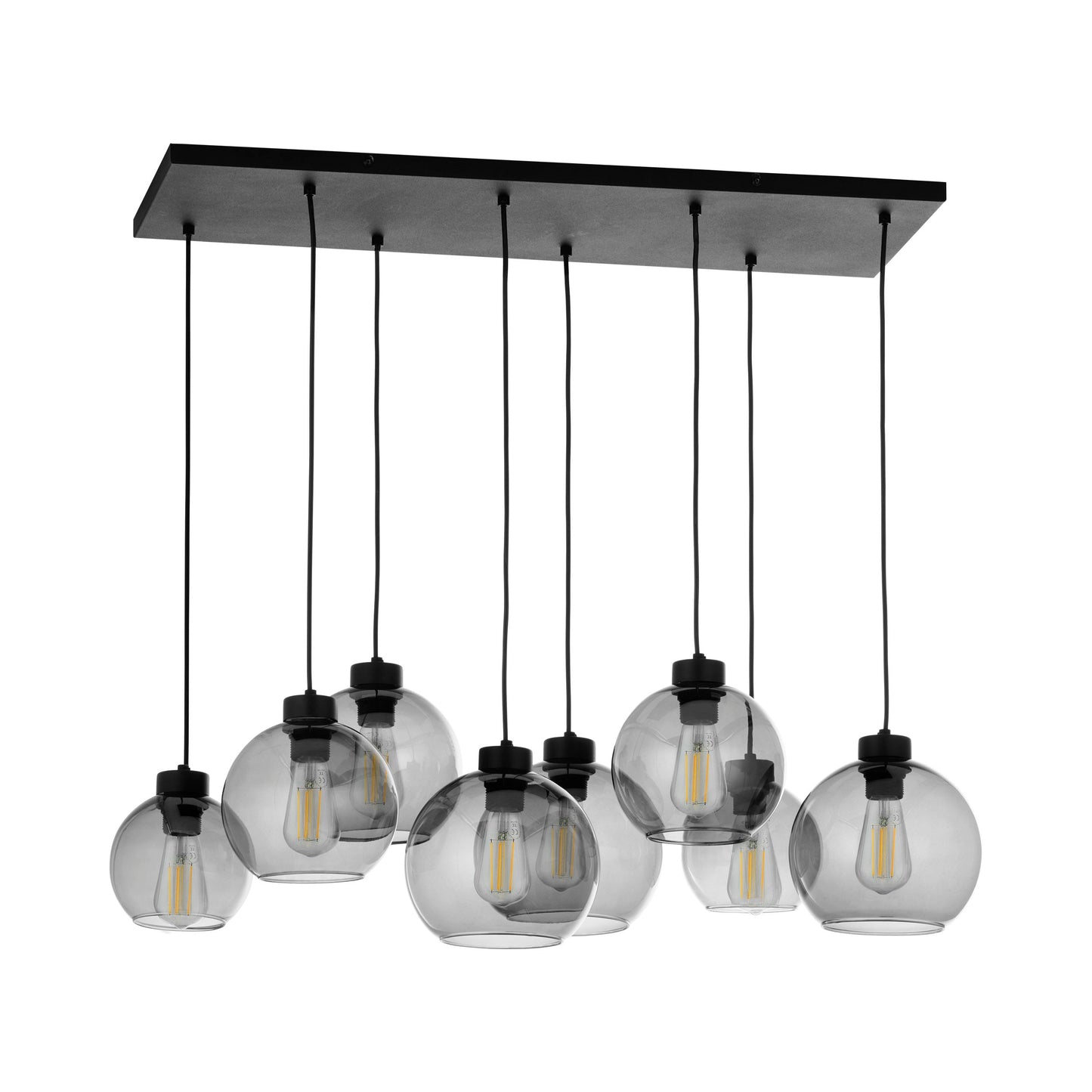 CUBUS Graphite Glass Scandinavian  Pendant Light 8