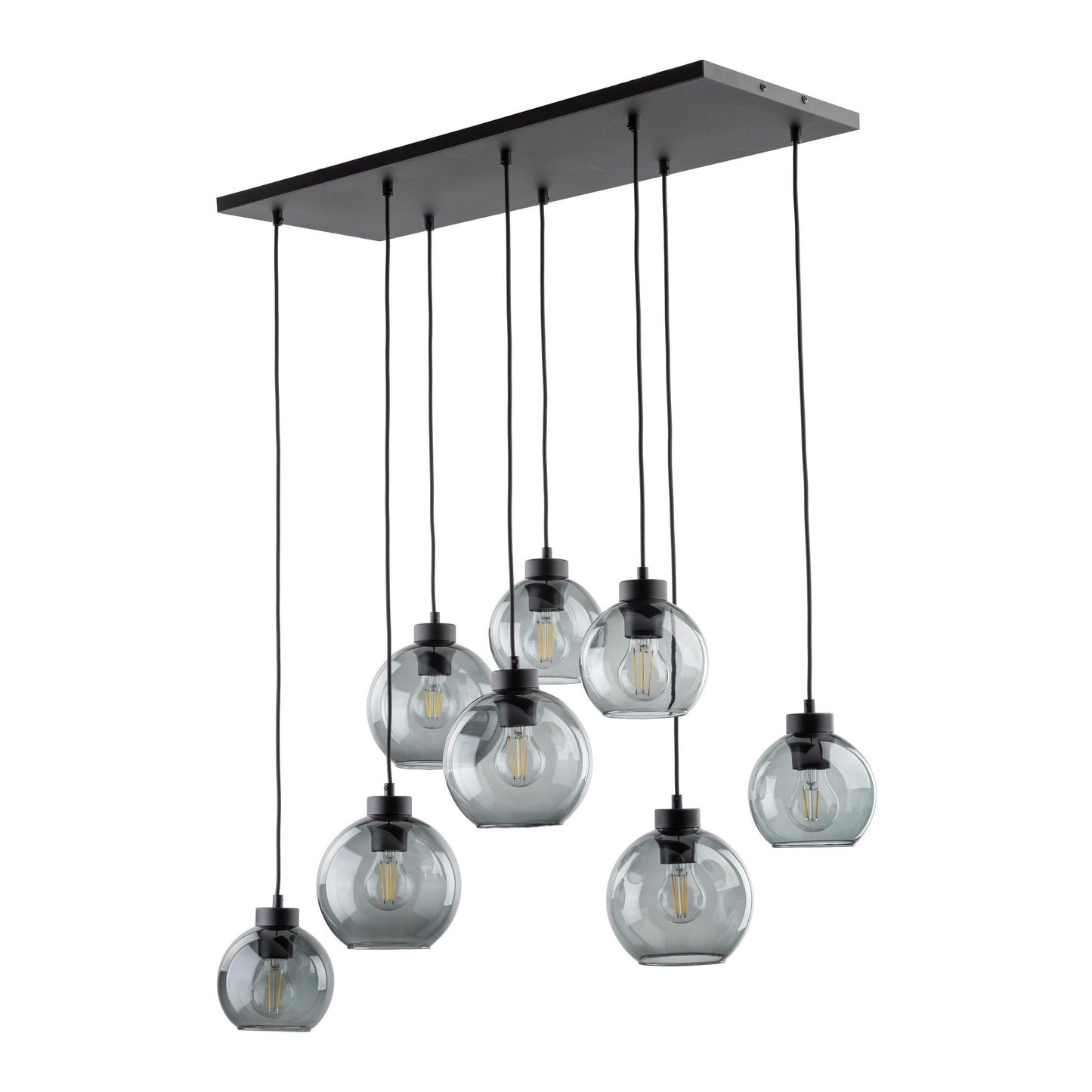 CUBUS Graphite Glass Scandinavian  Pendant Light 8