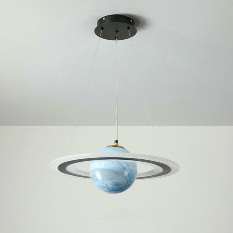 Children's Room Light Creative Happy Planet Chandelier