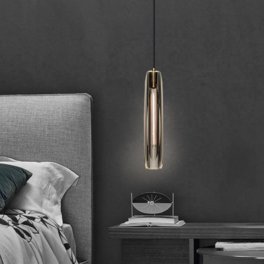 Simple Post-modern Bedroom Bedside Crystal Chandelier