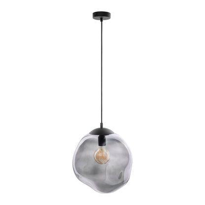 SOL Large Graphite Glass Pendant Light