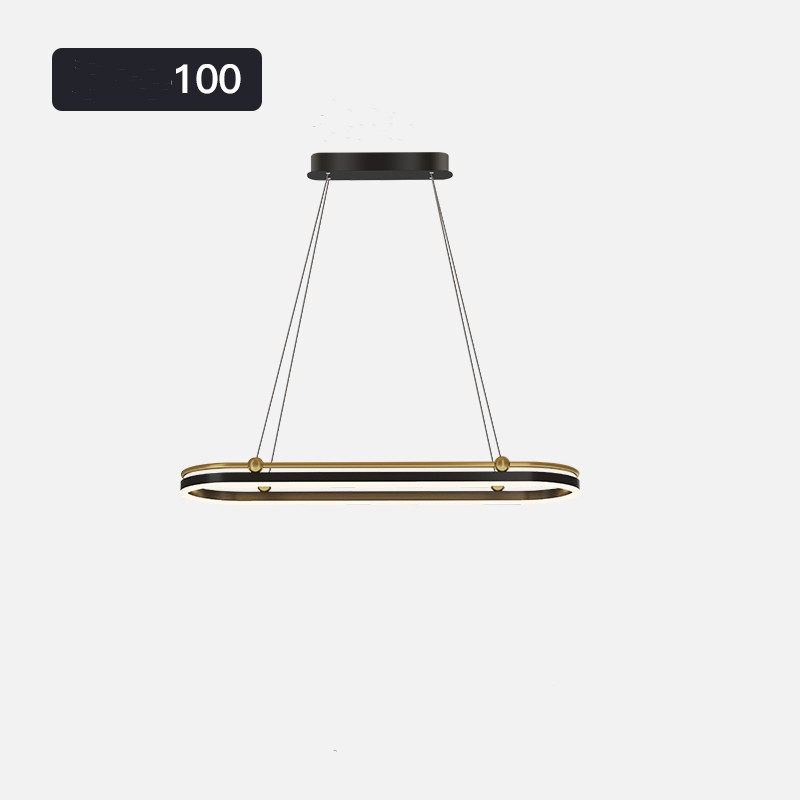 Modern Aluminum LED Pendant Chandelier with PMMA Shade