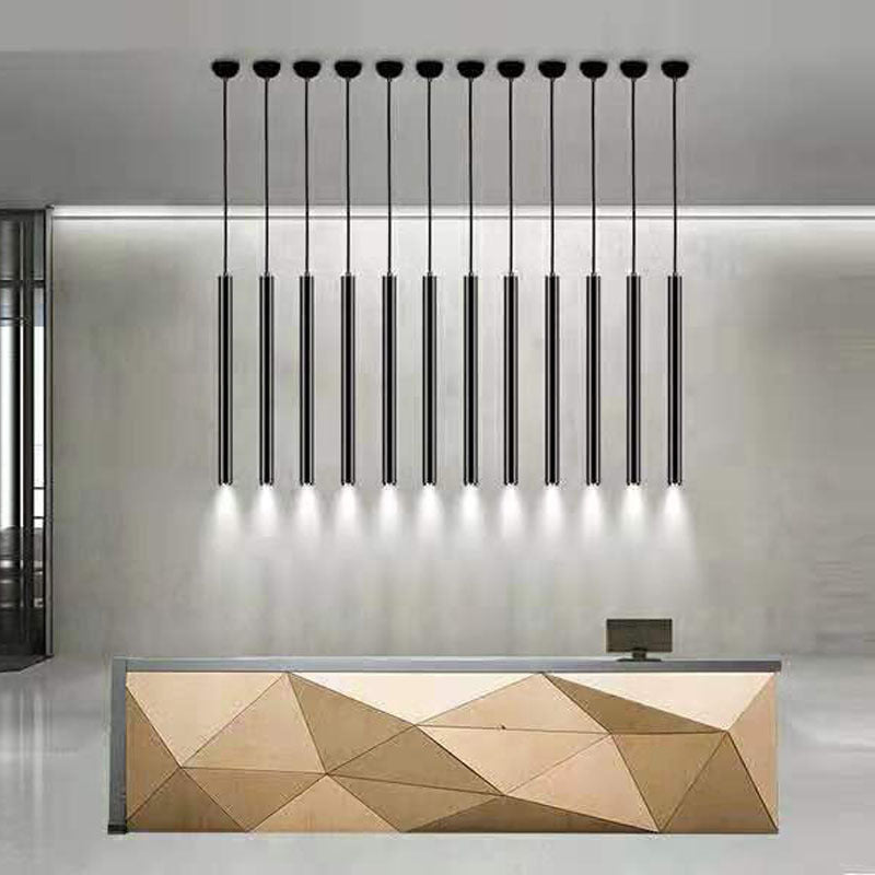 Cylindrical Creative Personality Front Chandelier