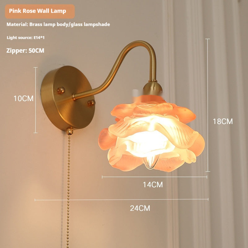 Japanese Artistic Flower Wall Lamp