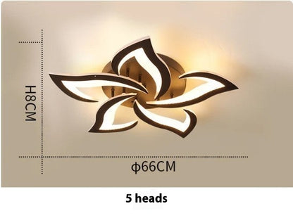 Led Living Room Ceiling Lamp Modern Minimalist Creative Bedroom Light