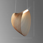 Wood Nordic Pendant Chandelier Lamp