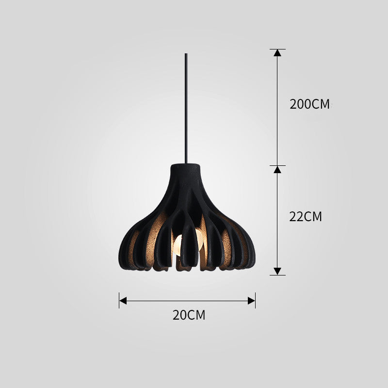 Nordic Resin Iron Pendant Light Chandelier