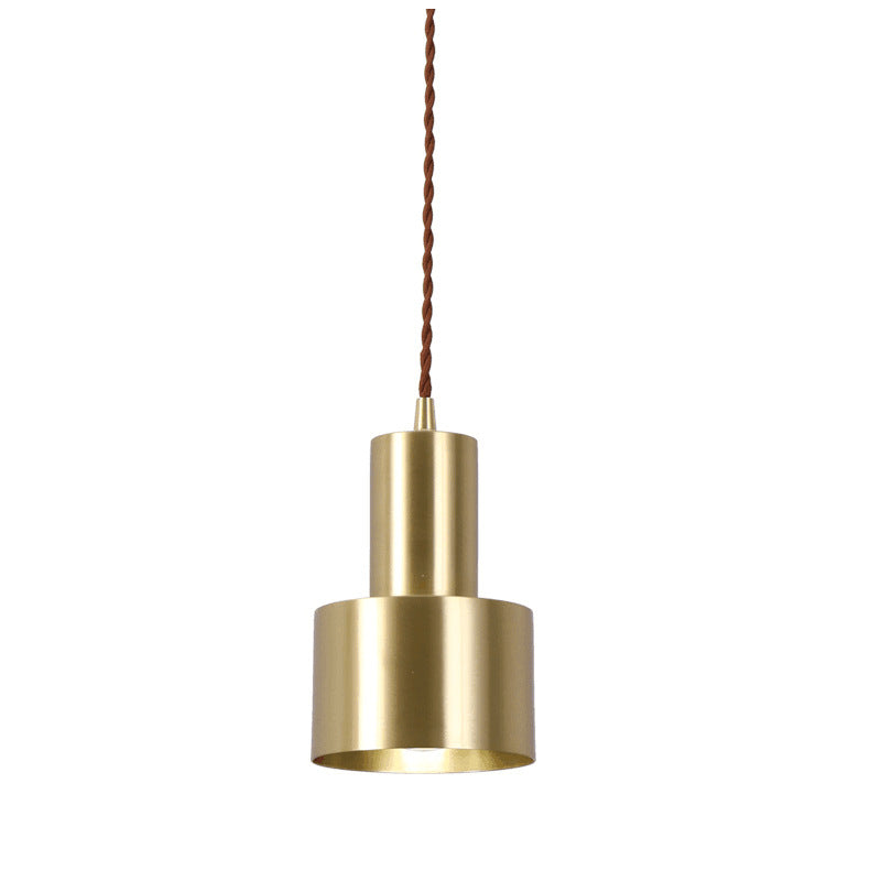 Minimalist Iron Pendant Light for Bedroom