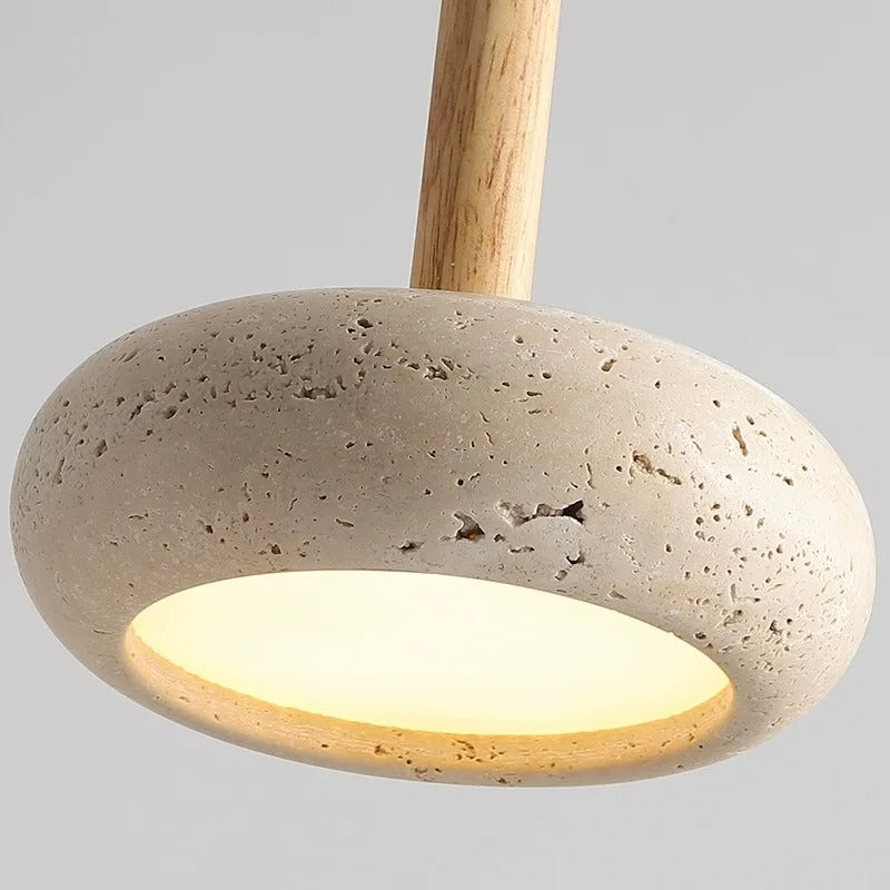 Nordic Retro Three-Head Pendant Light for Dining Room