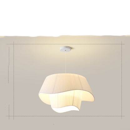 Scandinavian Retro Cream Style Small Living Room Chandelier