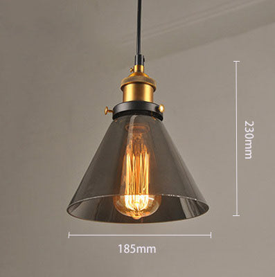Nordic Minimalist Glass Pendant Chandelier