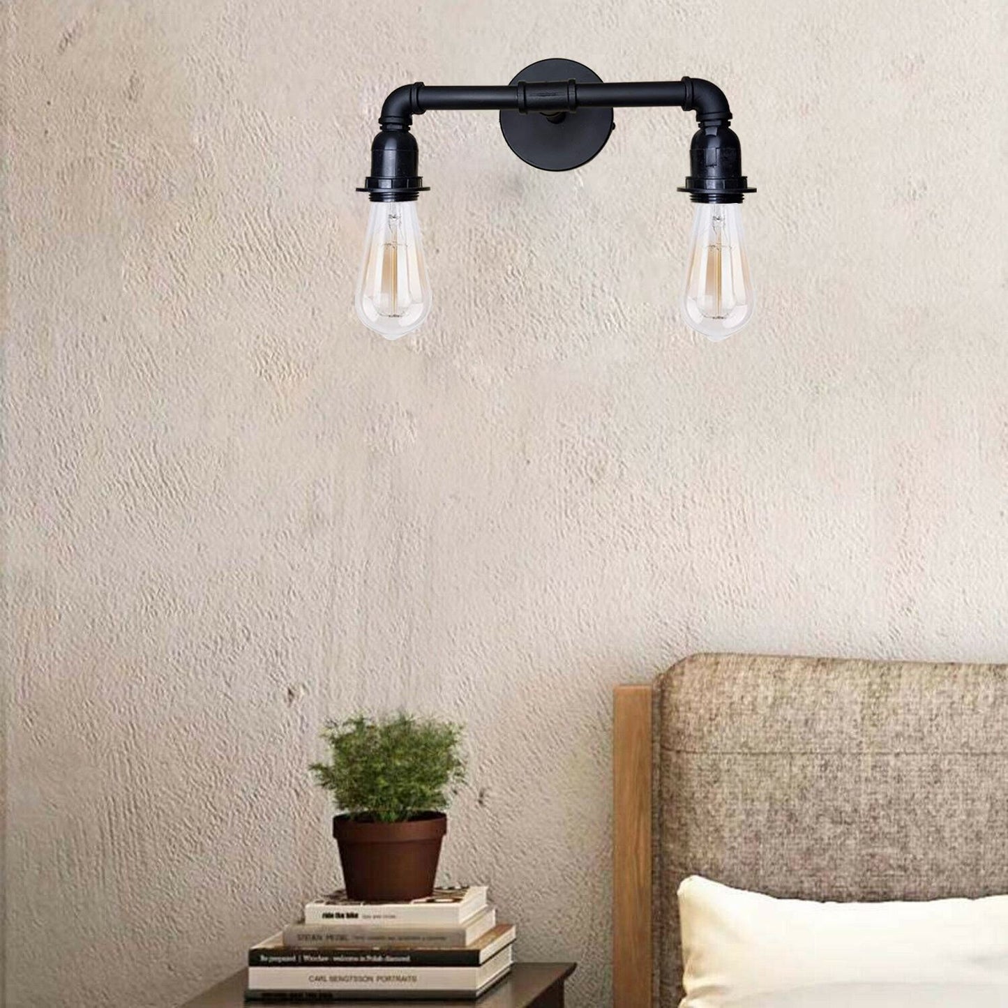 Industrial Wall Pipe Lamp Retro Light Vintage Wall Sconce Lights