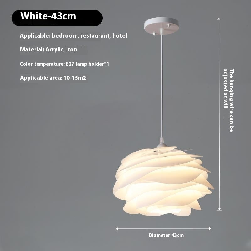 Chinese Rose Flower Bedroom Chandelier Romantic And Cozy