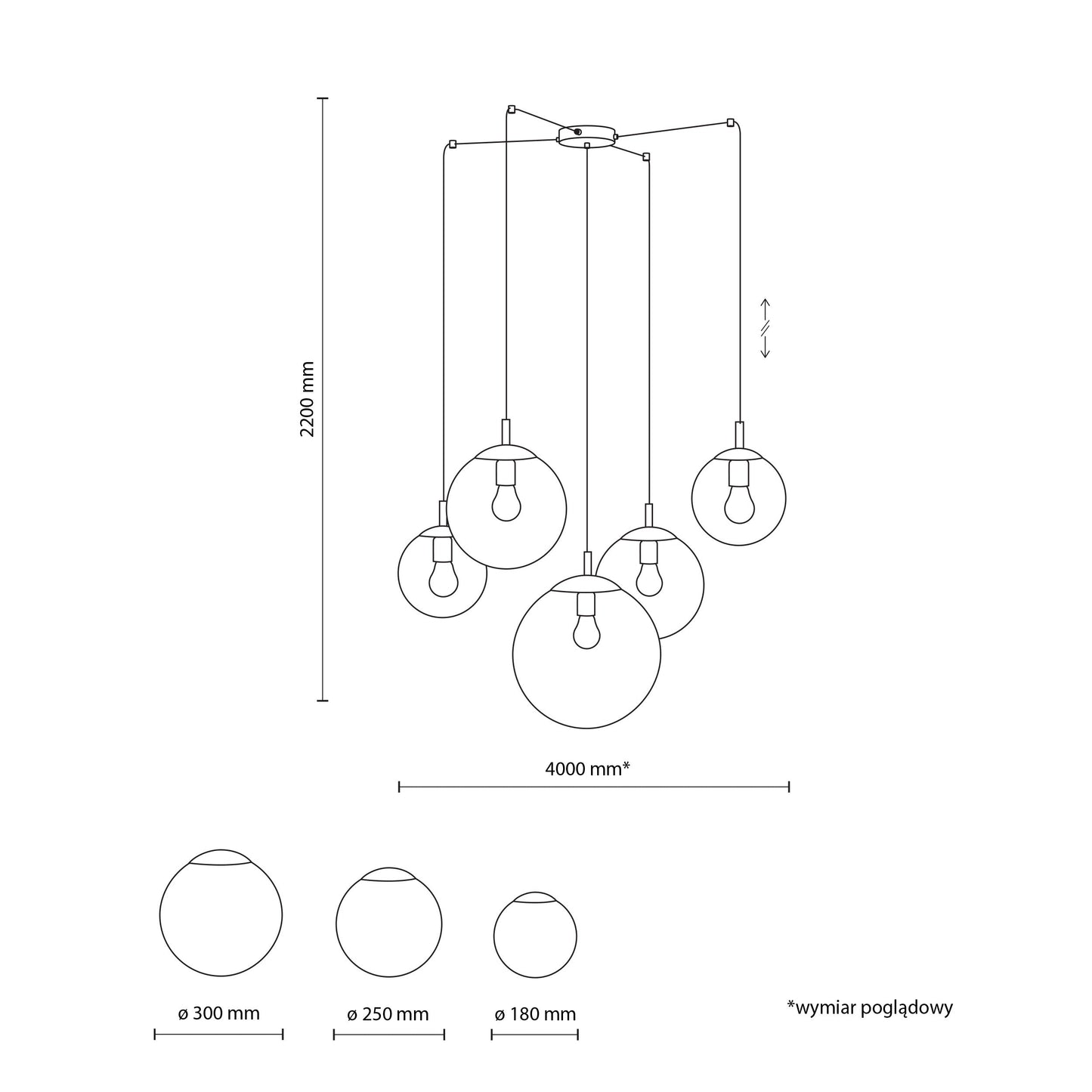 ESME Mix Scandinavian Pendant Light 5