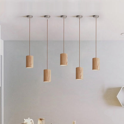 Bedroom Light Wooden Creative Restaurant Front Desk Small Droplight