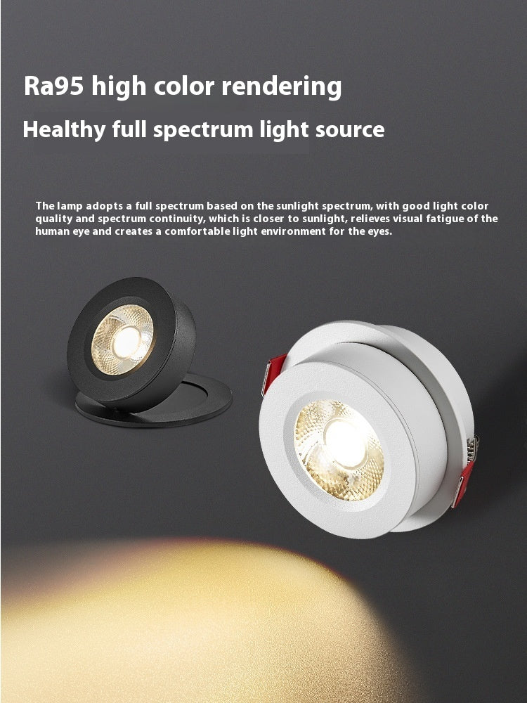 LED Embedded Folding Spotlight